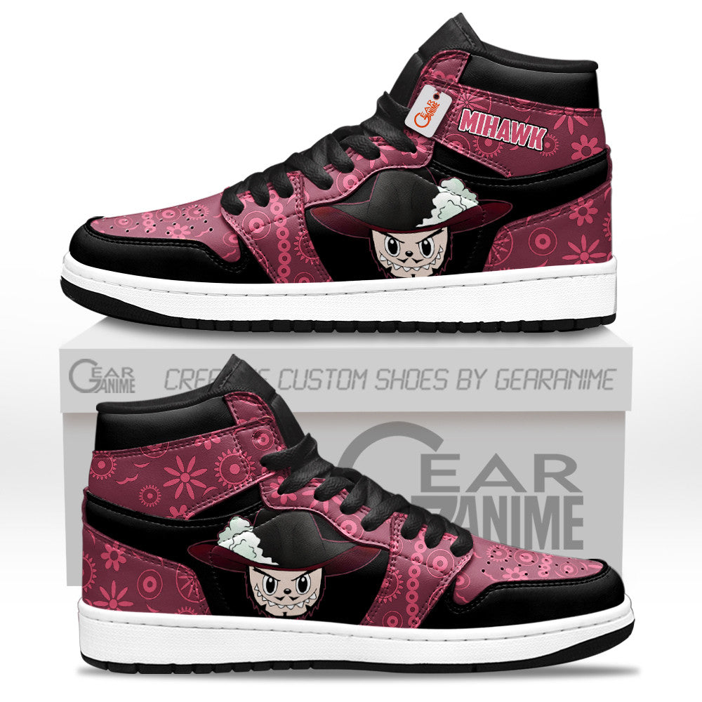 Dracule Mihawk Labubu Custom High-Top Sneakers Personalized Shoes