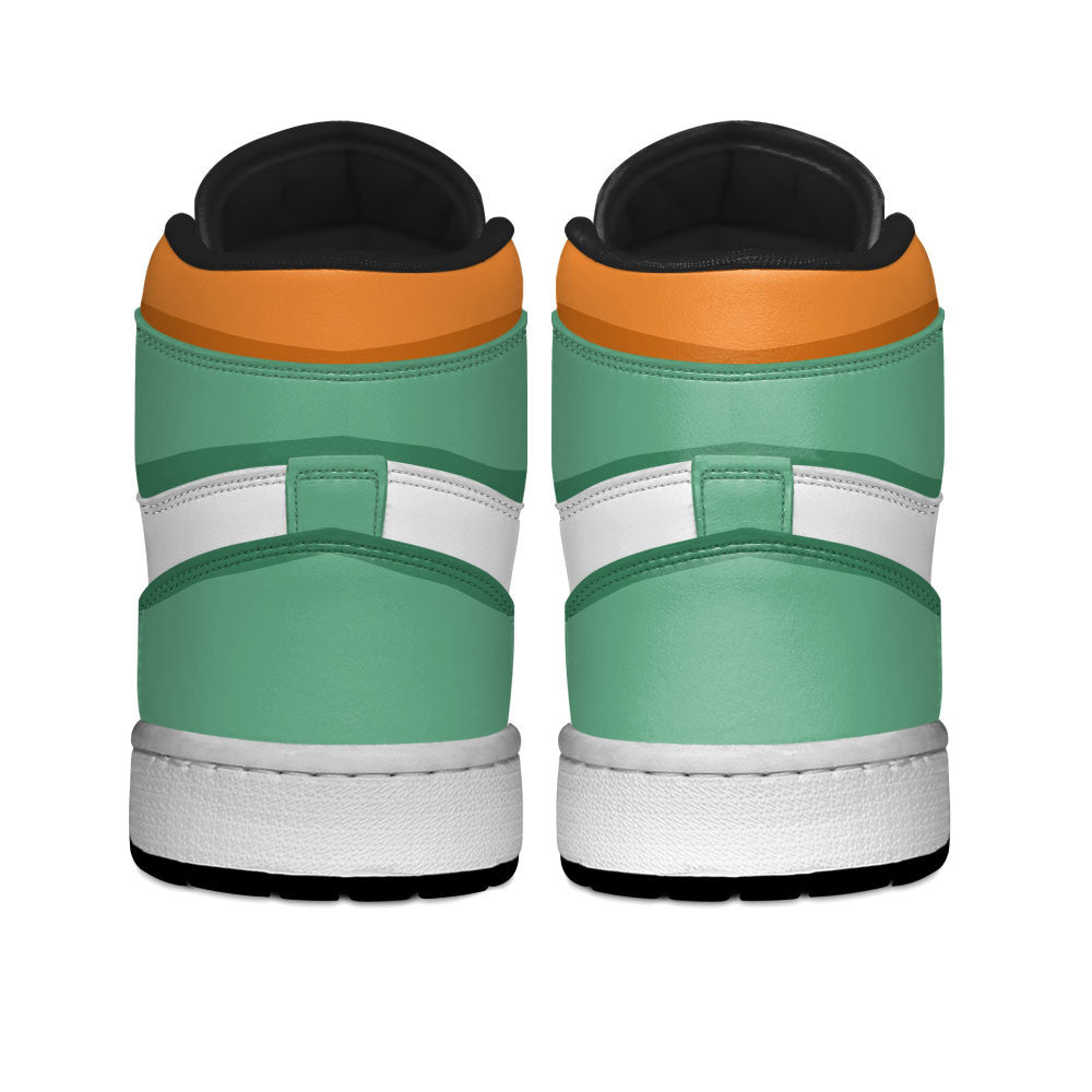 Nami Labubu Custom High-Top Sneakers Personalized Shoes