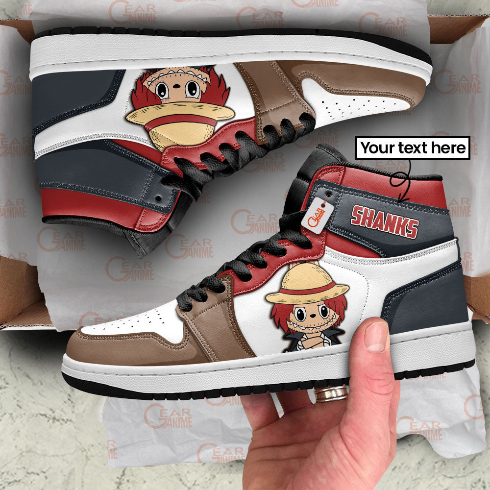 Shanks Labubu Custom High-Top Sneakers Personalized Shoes