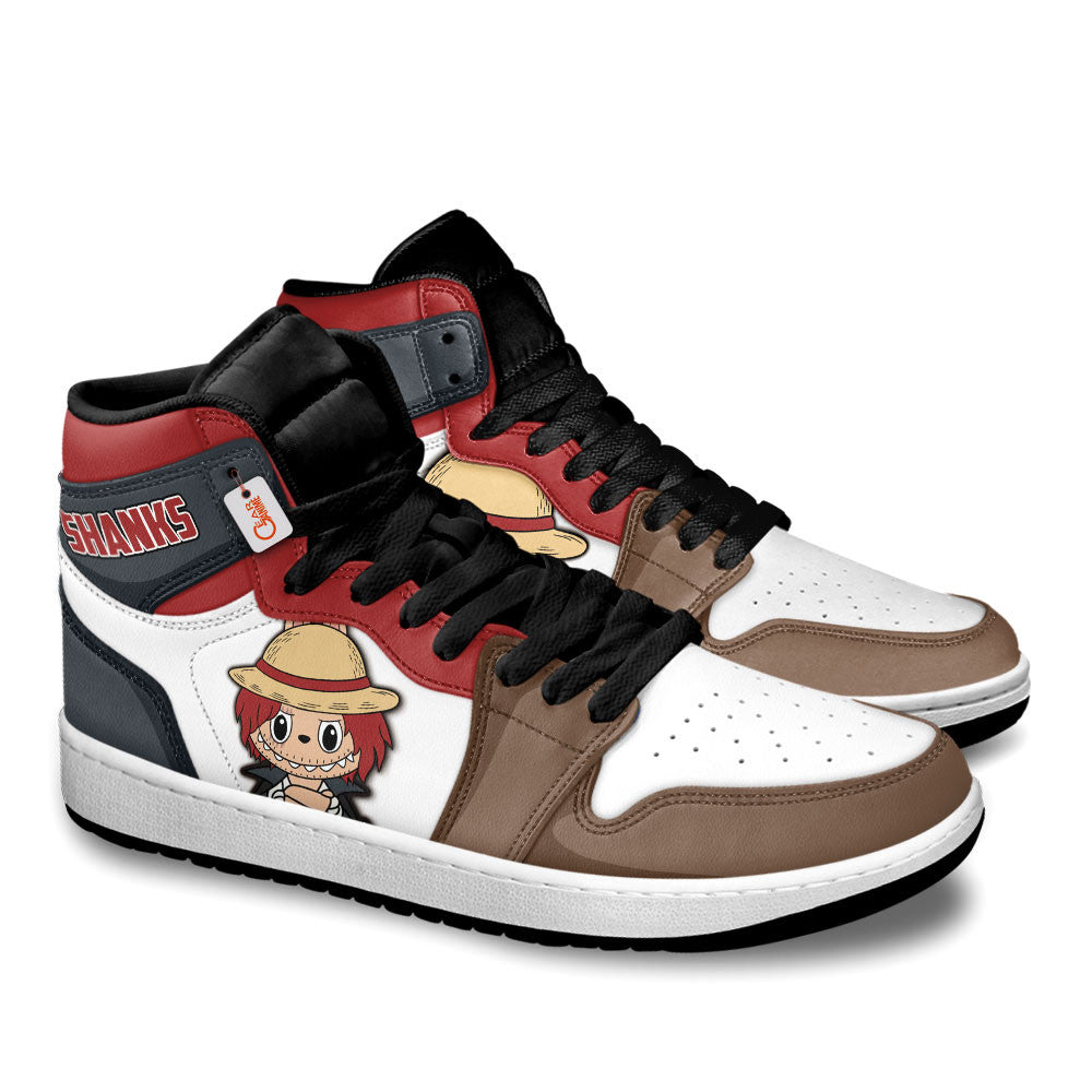 Shanks Labubu Custom High-Top Sneakers Personalized Shoes