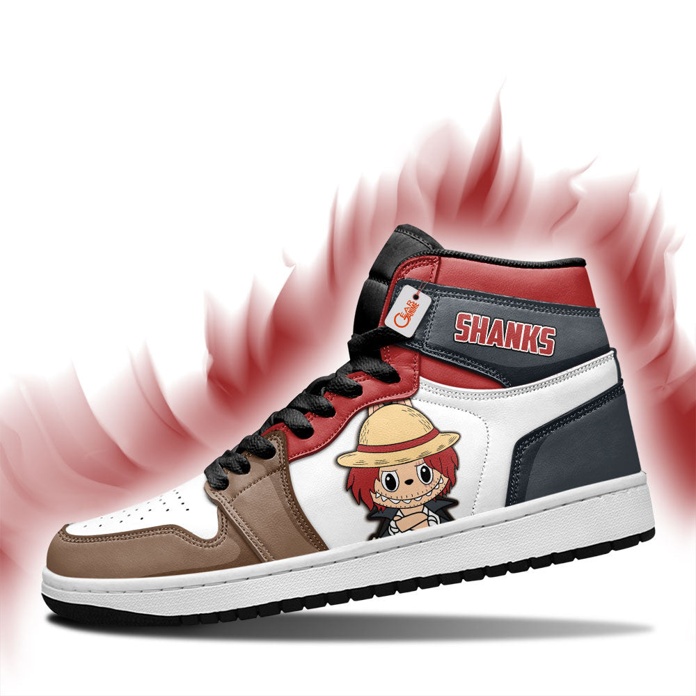 Shanks Labubu Custom High-Top Sneakers Personalized Shoes