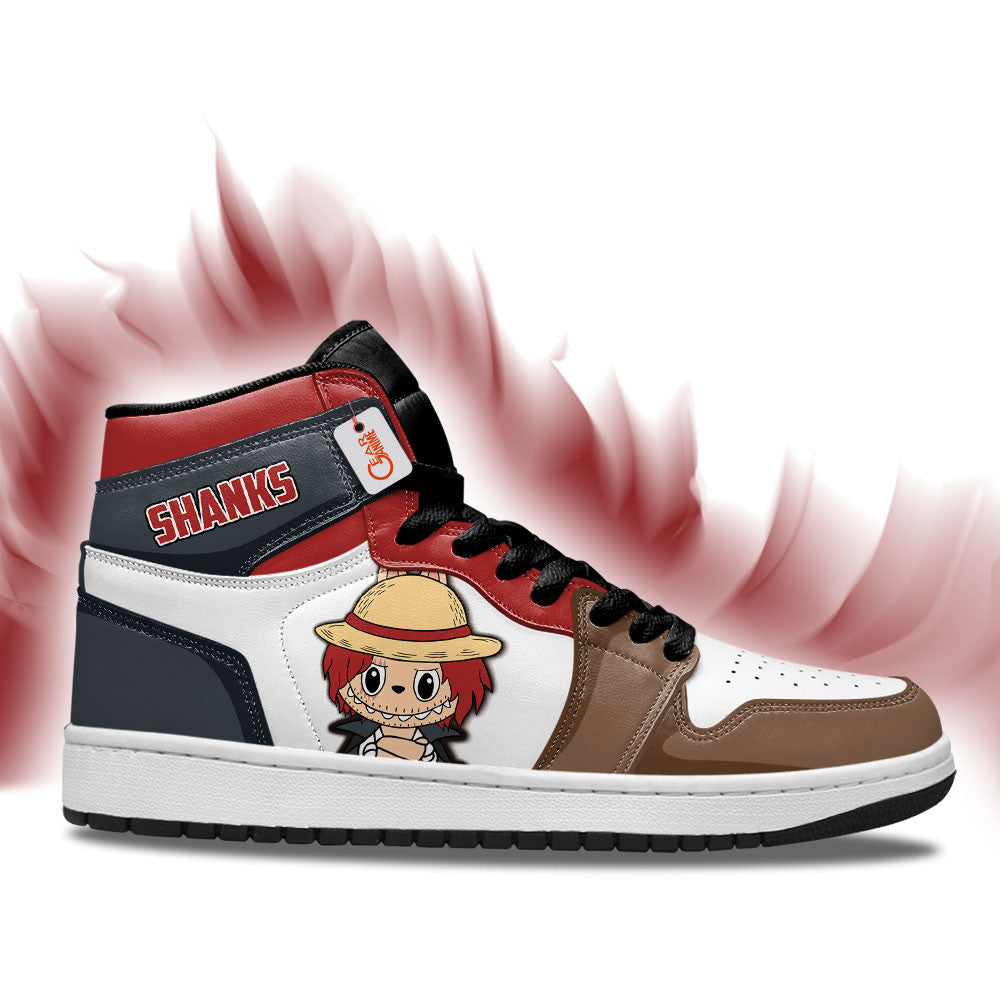 Shanks Labubu Custom High-Top Sneakers Personalized Shoes