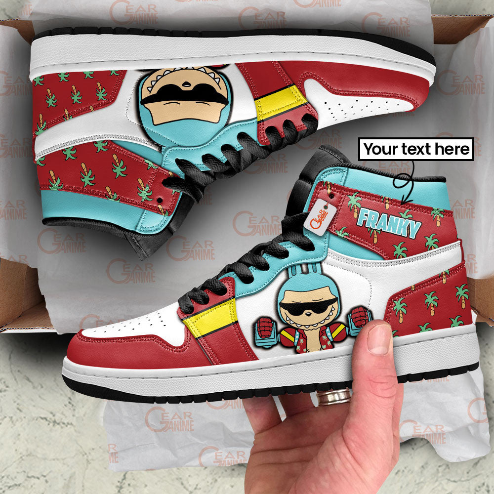 Franky Labubu Custom High-Top Sneakers Personalized Shoes