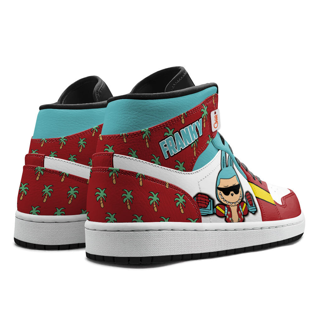 Franky Labubu Custom High-Top Sneakers Personalized Shoes