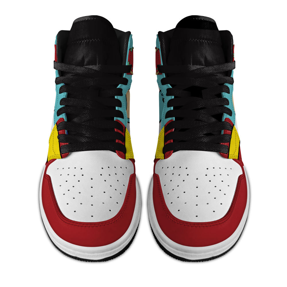 Franky Labubu Custom High-Top Sneakers Personalized Shoes