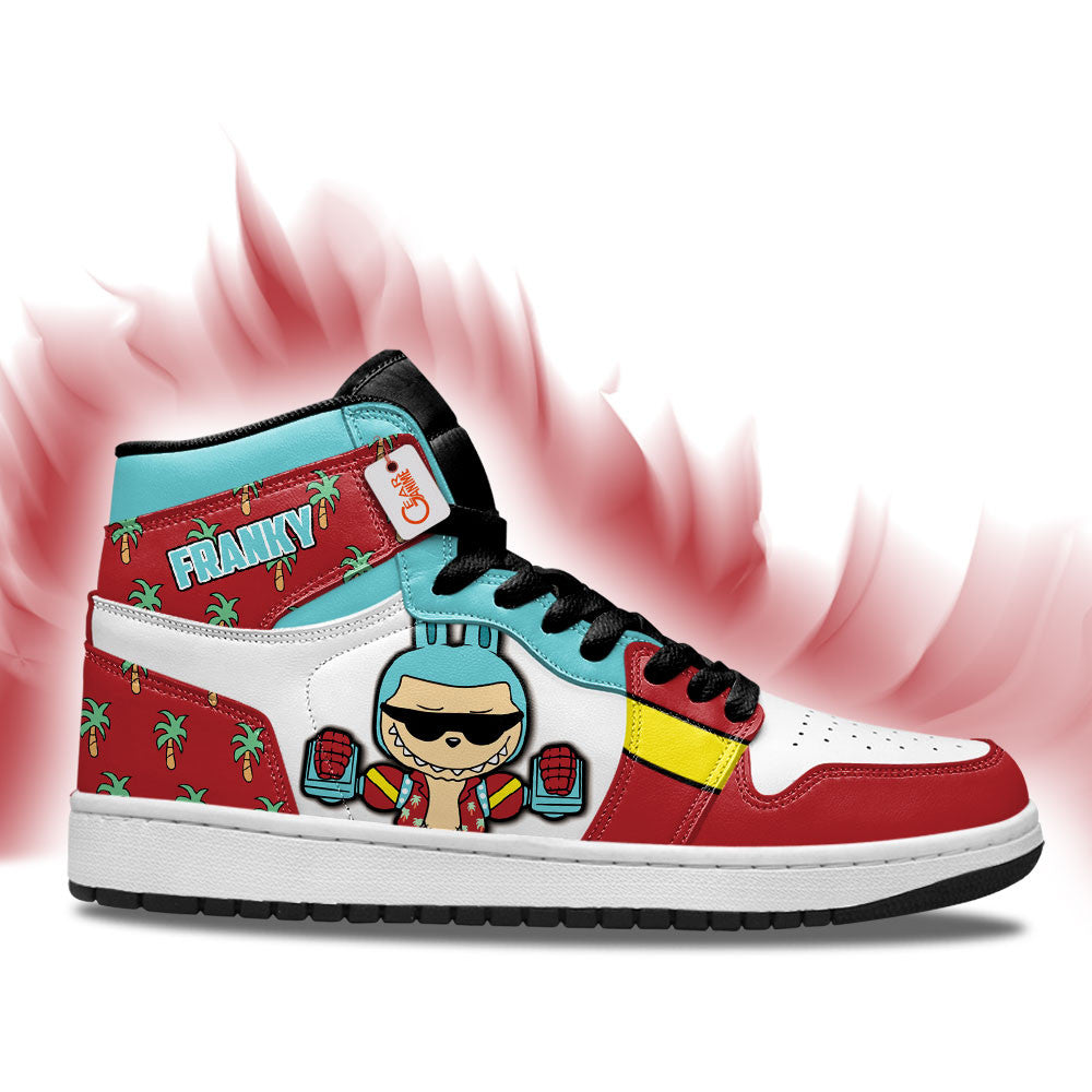 Franky Labubu Custom High-Top Sneakers Personalized Shoes