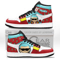 Franky Labubu Custom High-Top Sneakers Personalized Shoes