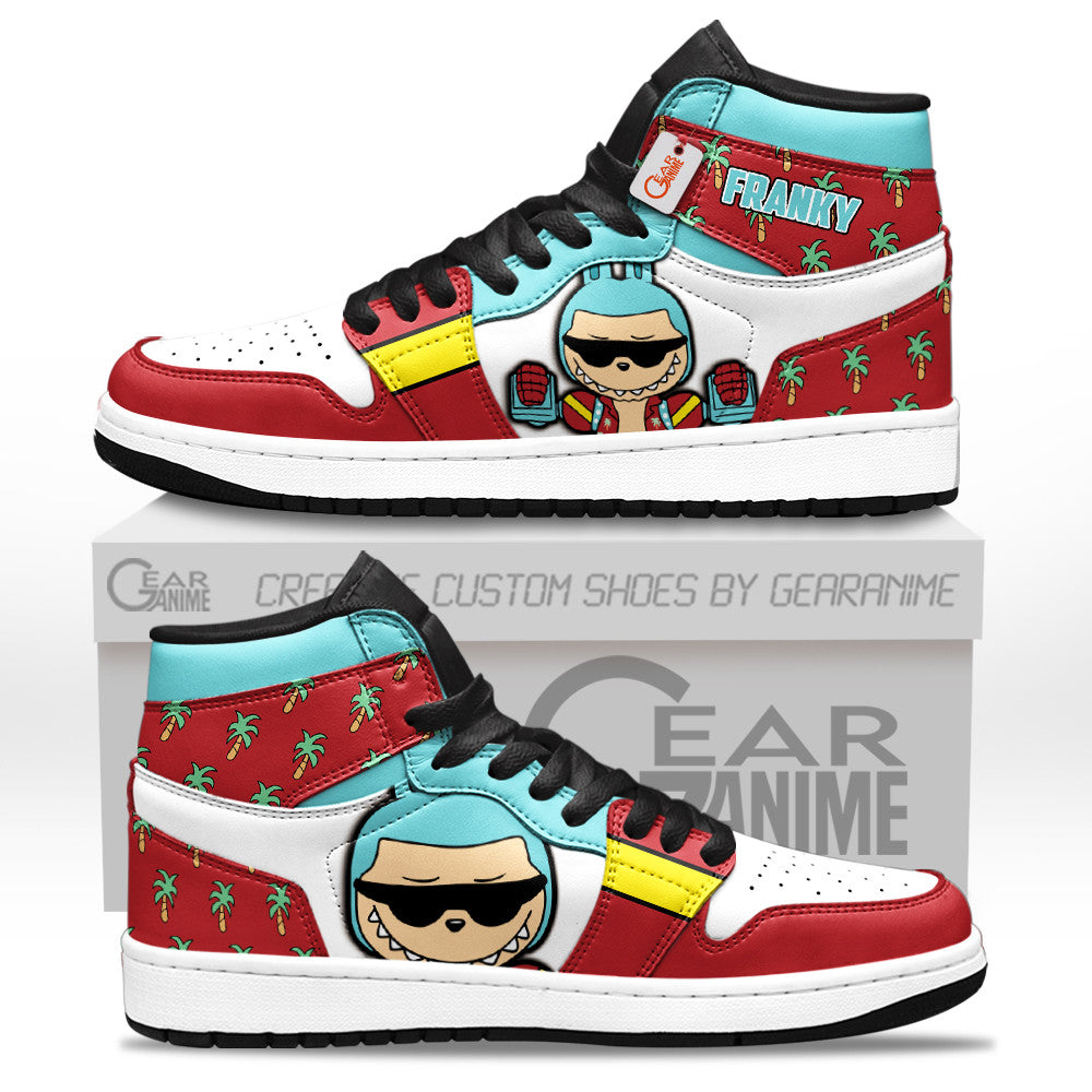 Franky Labubu Custom High-Top Sneakers Personalized Shoes