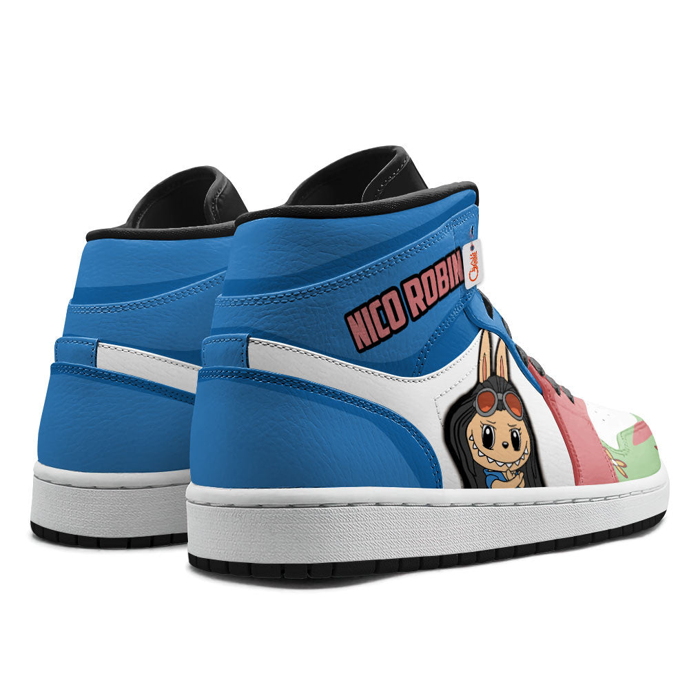 Nico Robin Labubu Custom High-Top Sneakers Personalized Shoes
