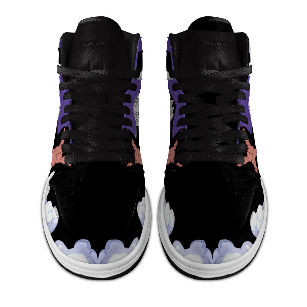 Luffy Gear 5 Labubu Custom High-Top Sneakers Personalized Shoes