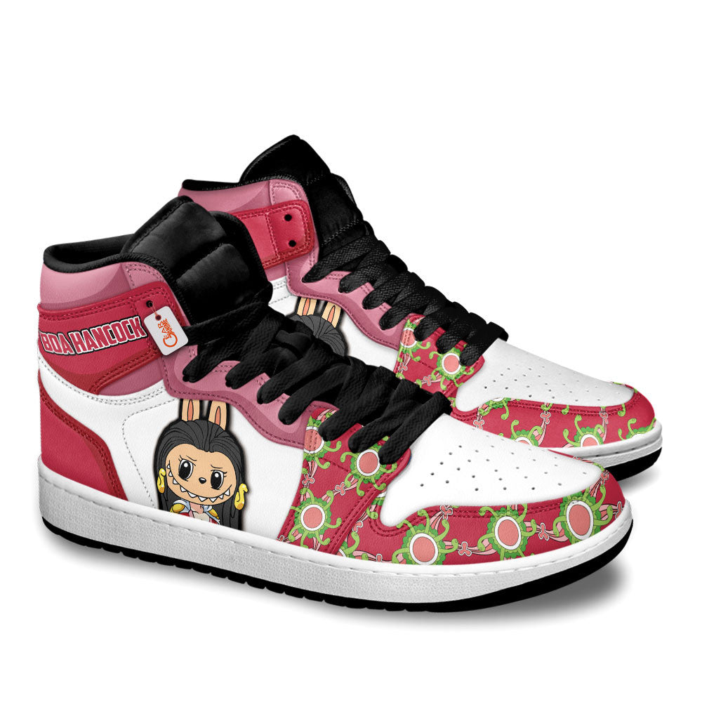 Boa Hancock Labubu Custom High-Top Sneakers Personalized Shoes