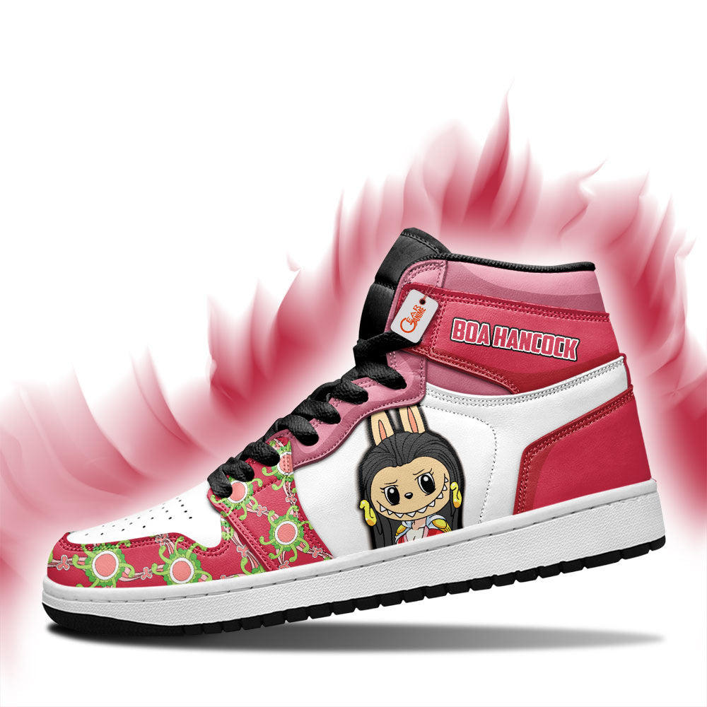 Boa Hancock Labubu Custom High-Top Sneakers Personalized Shoes