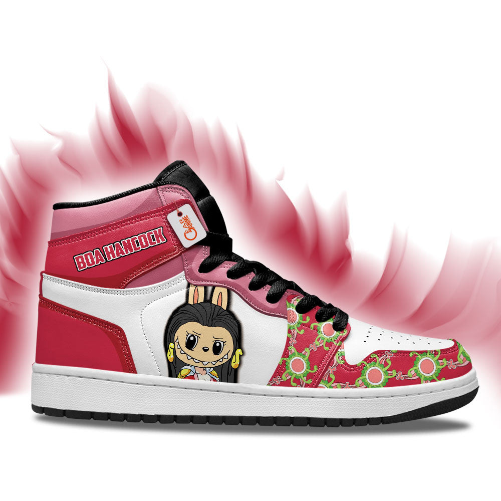 Boa Hancock Labubu Custom High-Top Sneakers Personalized Shoes