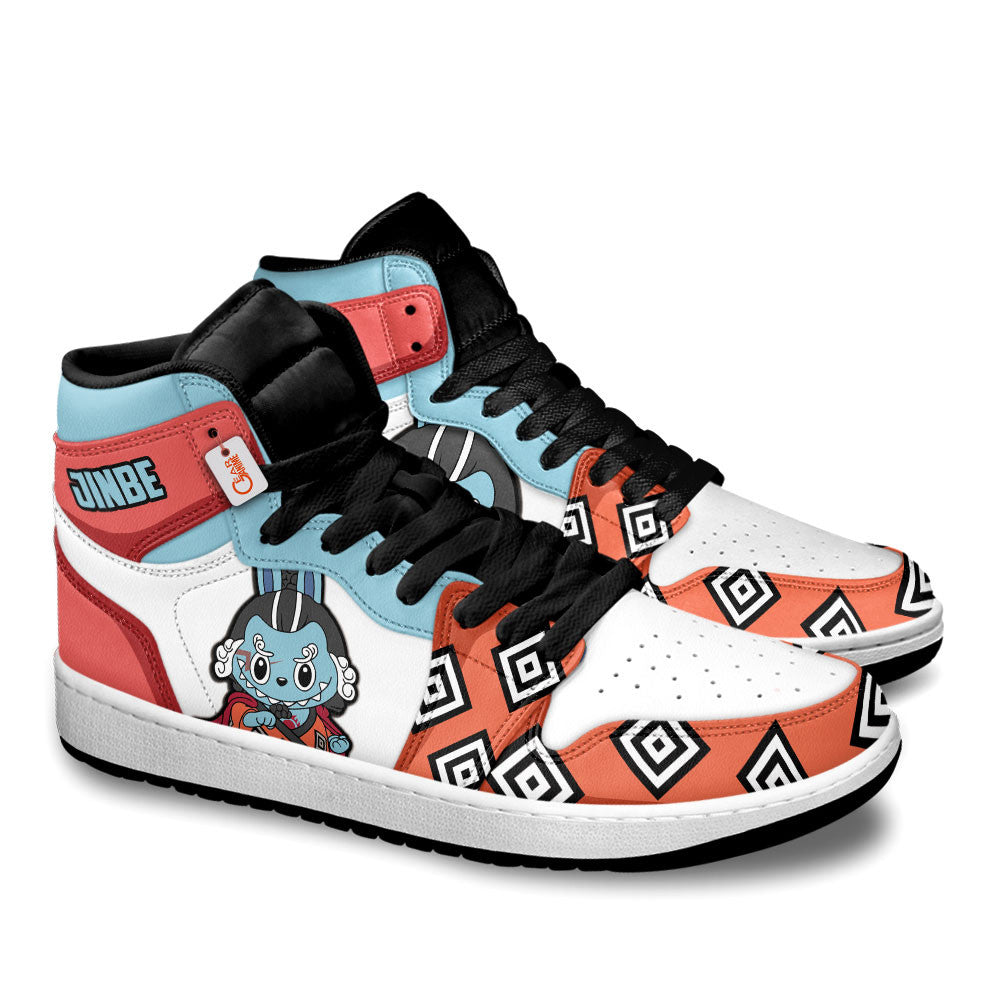 Jinbe Labubu Custom High-Top Sneakers Personalized Shoes