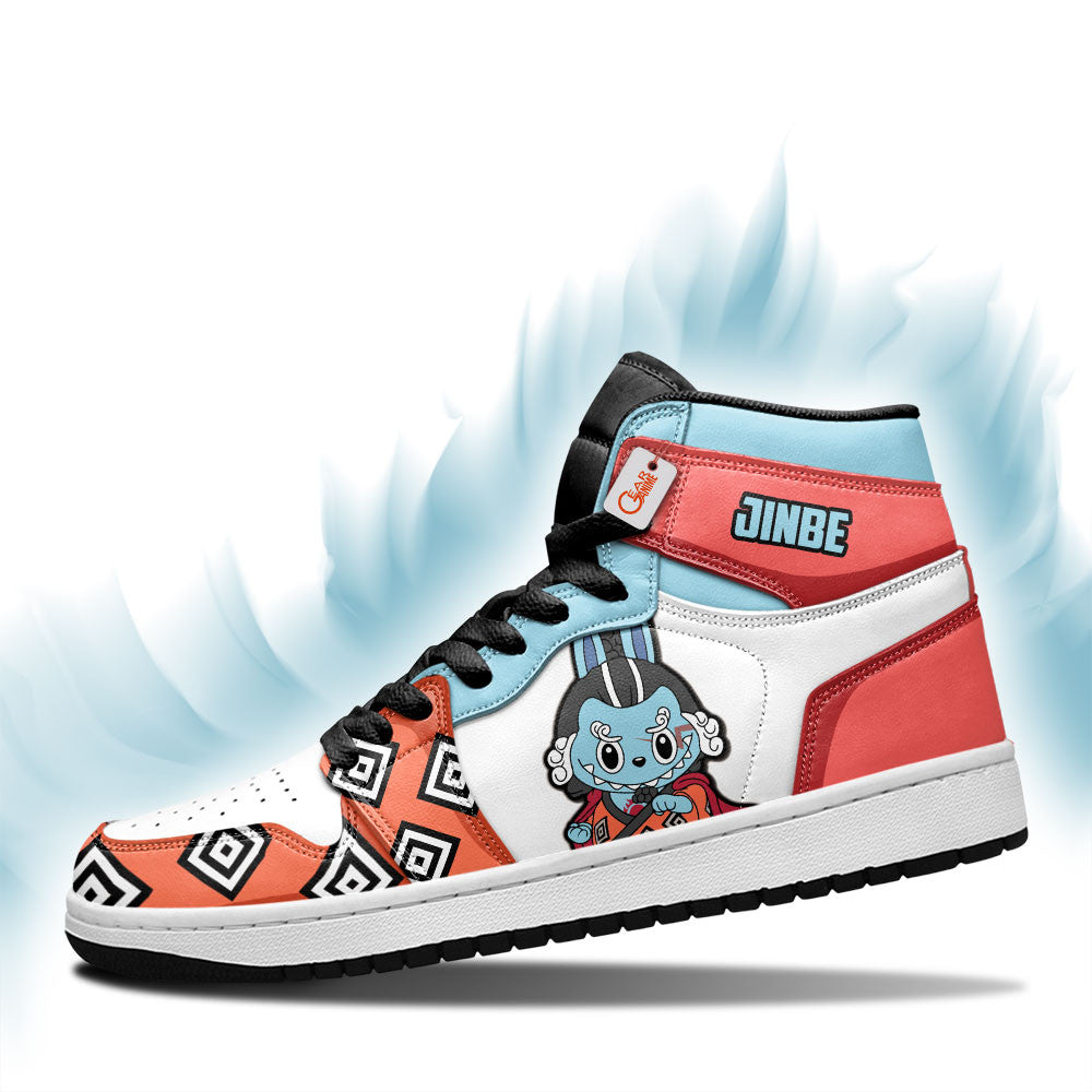 Jinbe Labubu Custom High-Top Sneakers Personalized Shoes