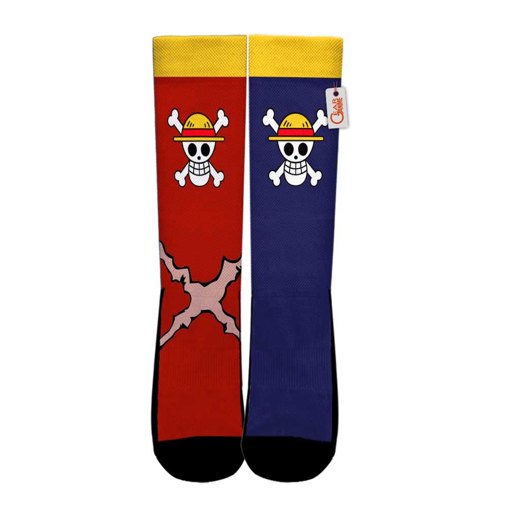 Monkey D. Luffy Socks Costume Style - FREE with shoes order