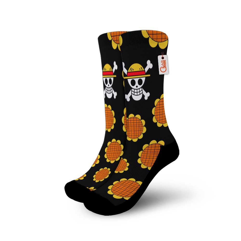 Luffy Dressrosa Arc Socks Costume Style - FREE with shoes order