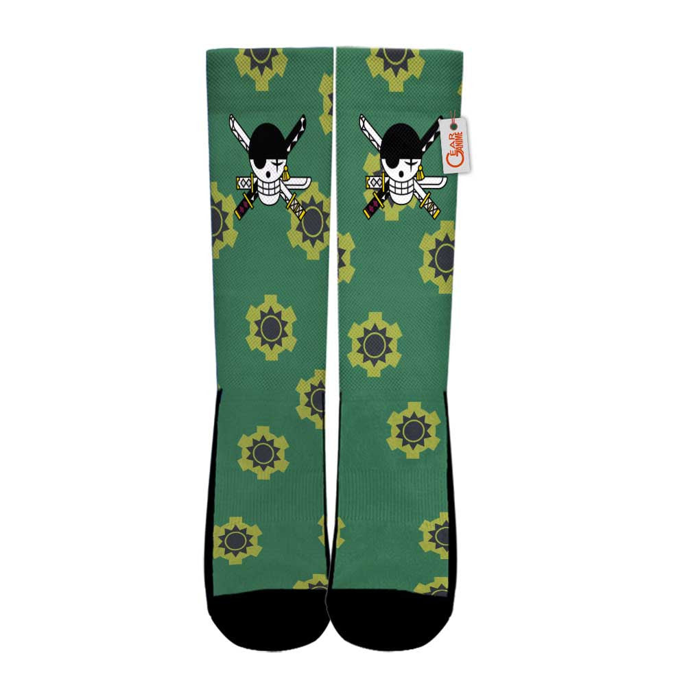 Zoro Wano Arc Socks Costume Style - FREE with shoes order