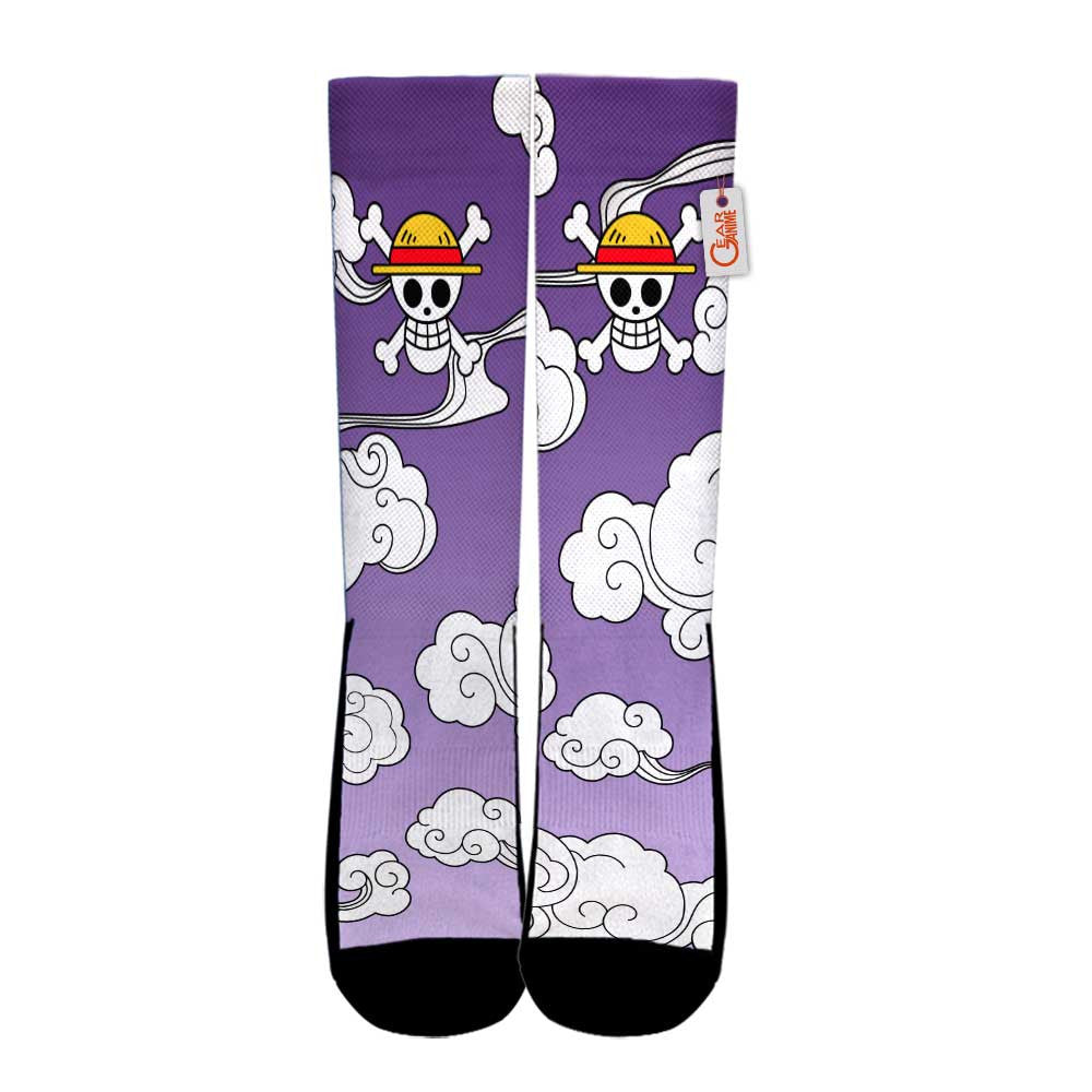 Luffy Gear 5 Socks Costume Style - FREE with shoes order