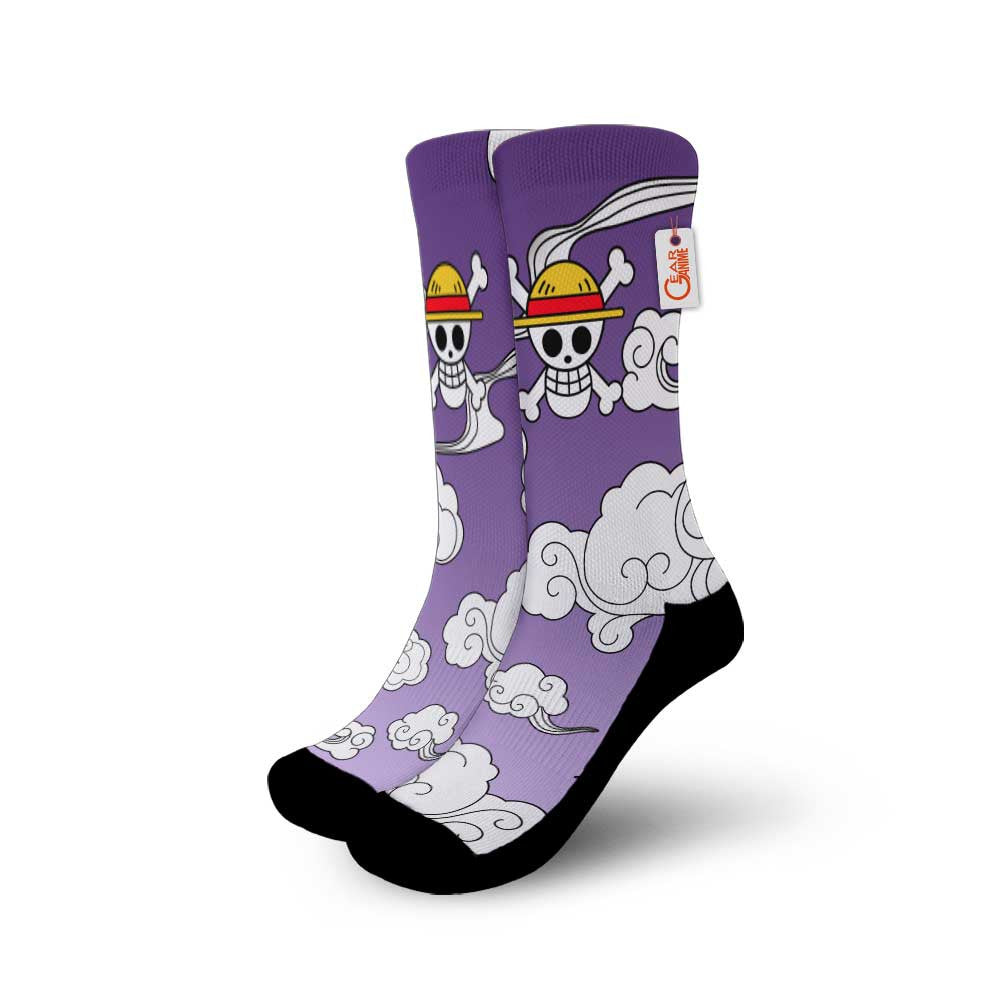 Luffy Gear 5 Socks Costume Style - FREE with shoes order