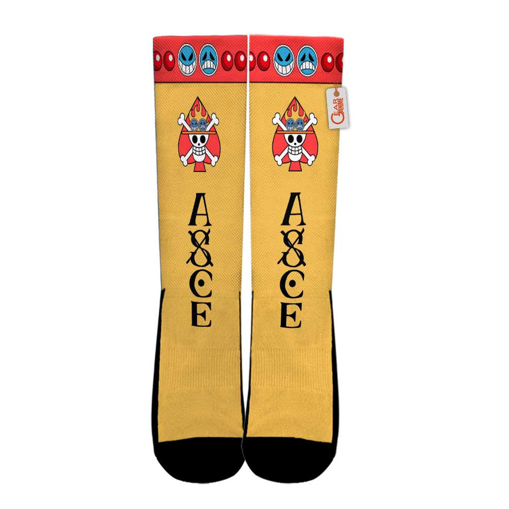 Portgas D. Ace Socks Costume Style - FREE with shoes order