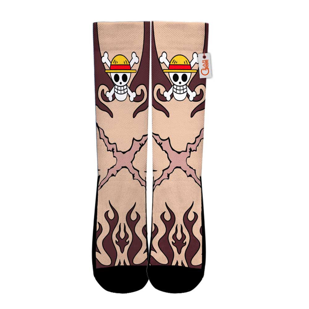 Luffy Gear 4 Socks Costume Style - FREE with shoes order