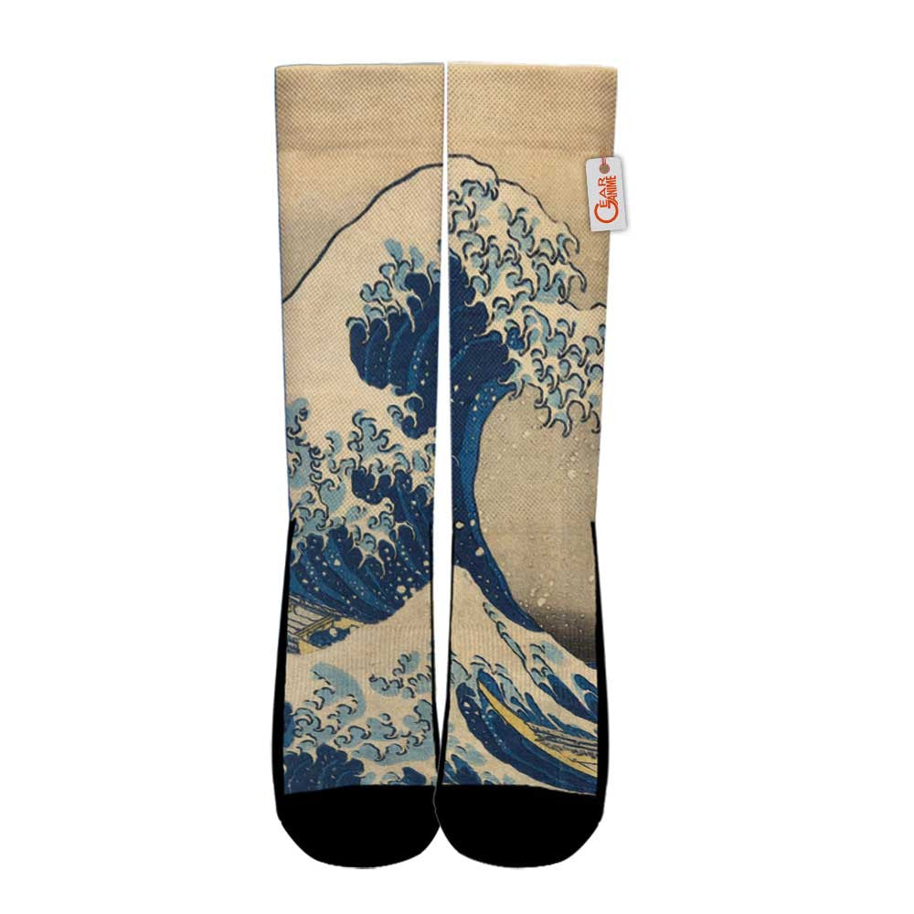 Kanagawa Wave Japan Socks - FREE with shoes order