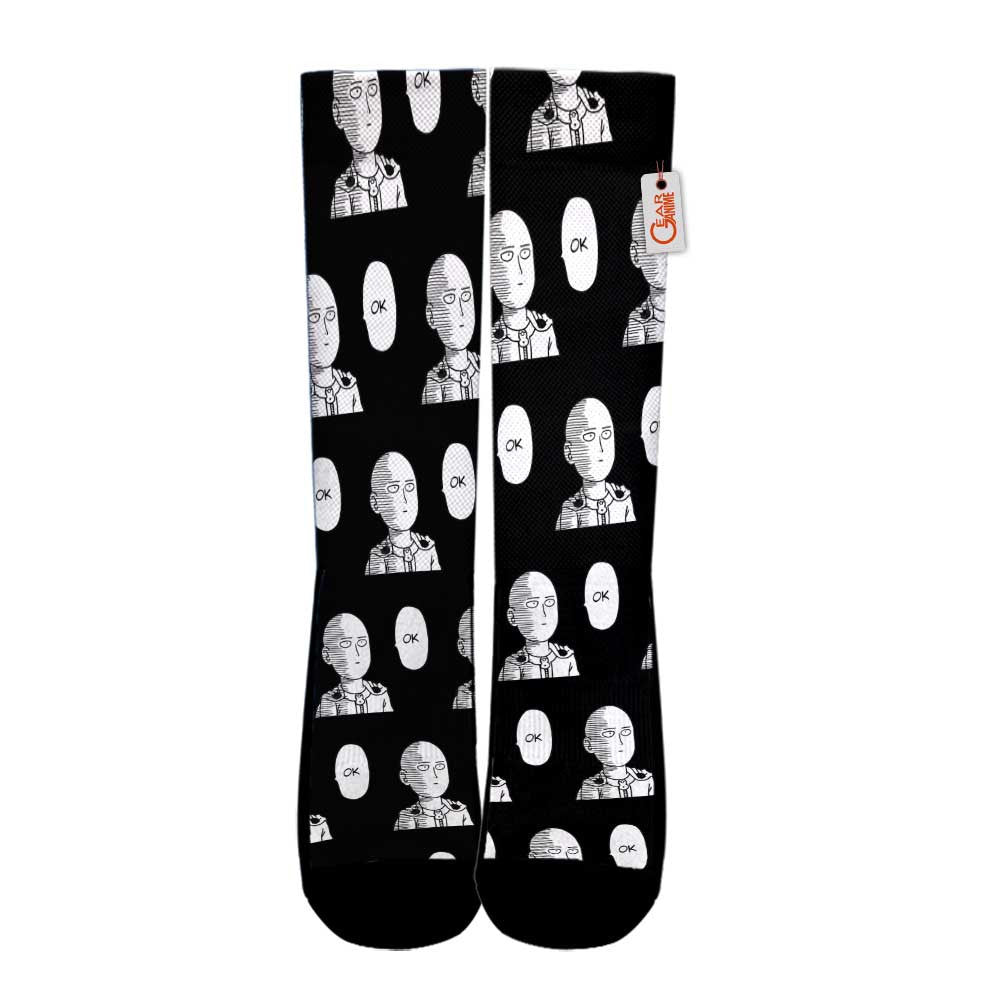 Saitama Ok Manga Socks - FREE with shoes order