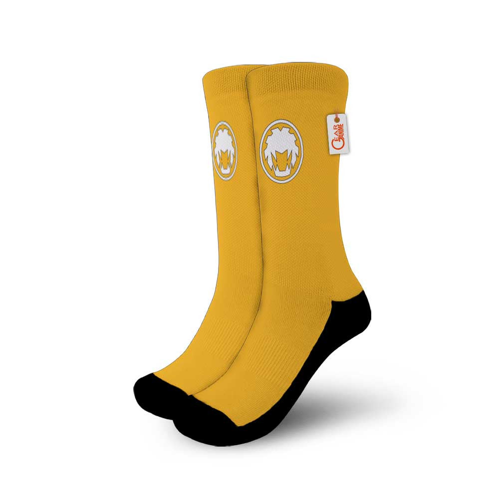 Yellow Ninja Ranger Socks - FREE with shoes order