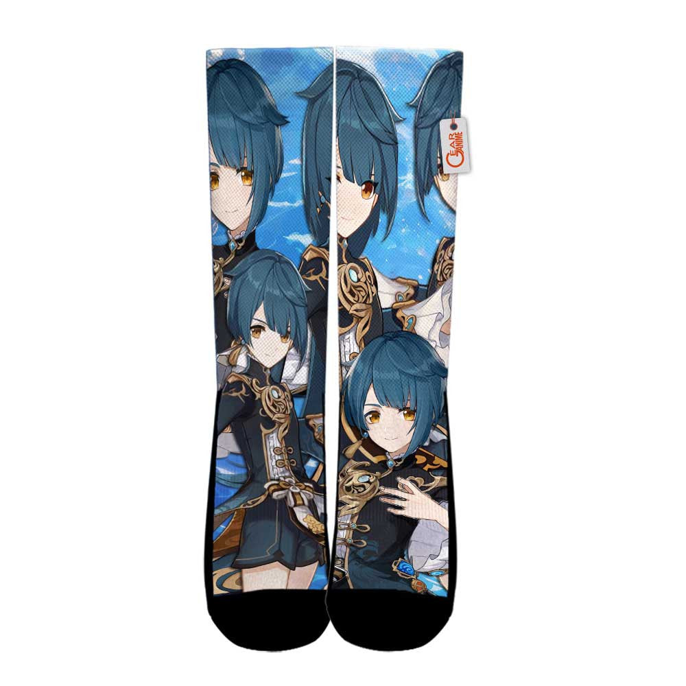 Xingqiu Genshin Impact Game Socks - FREE with shoes order