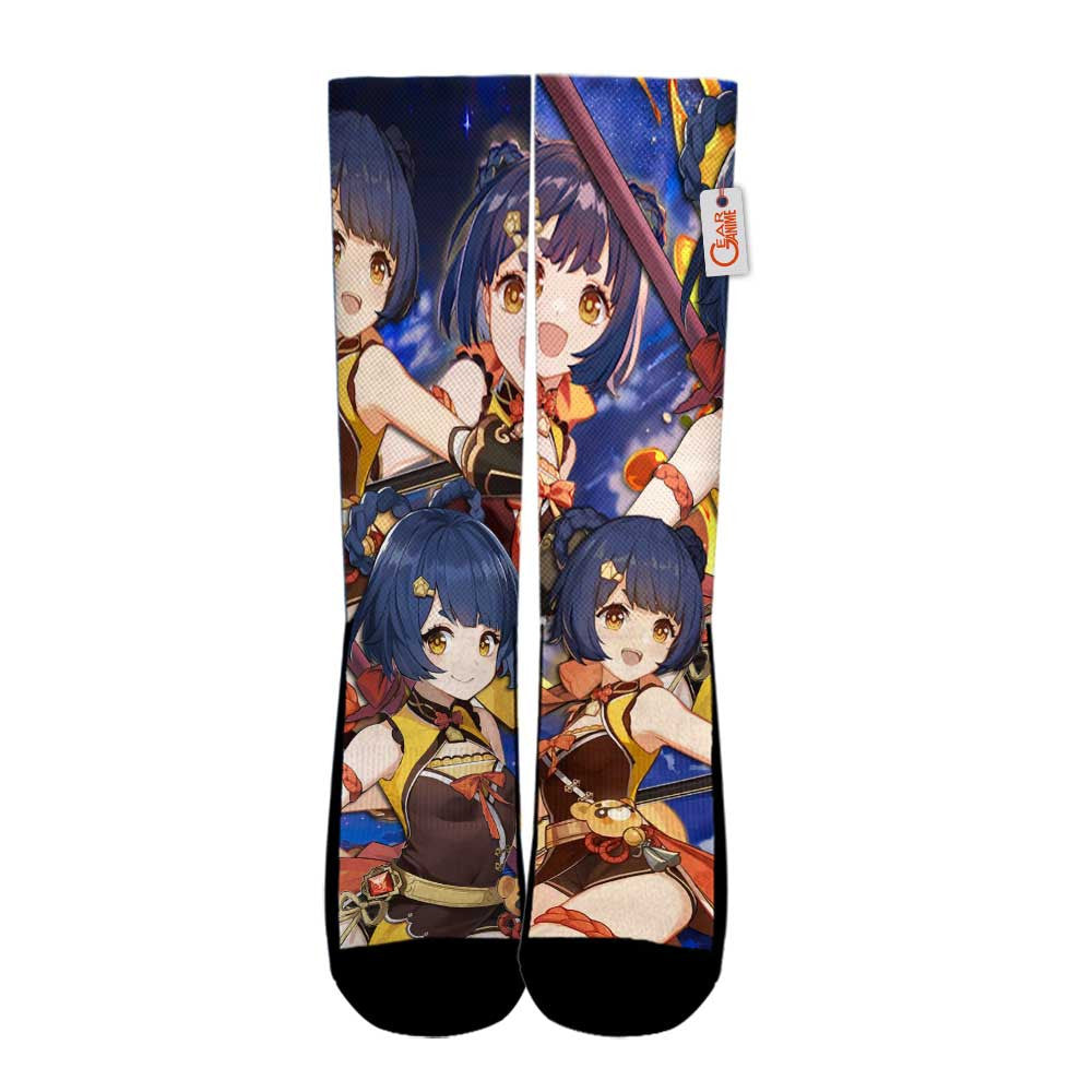 Xiangling Genshin Impact Game Socks - FREE with shoes order