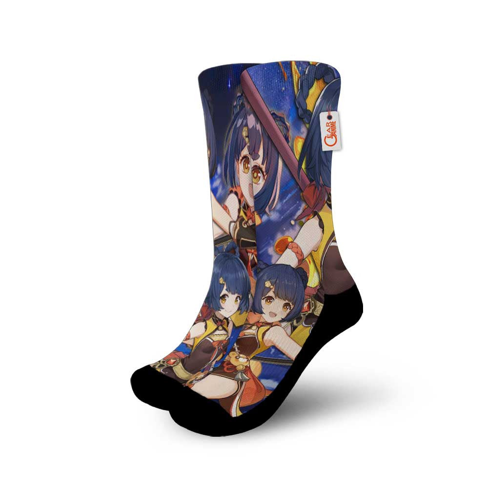 Xiangling Genshin Impact Game Socks - FREE with shoes order