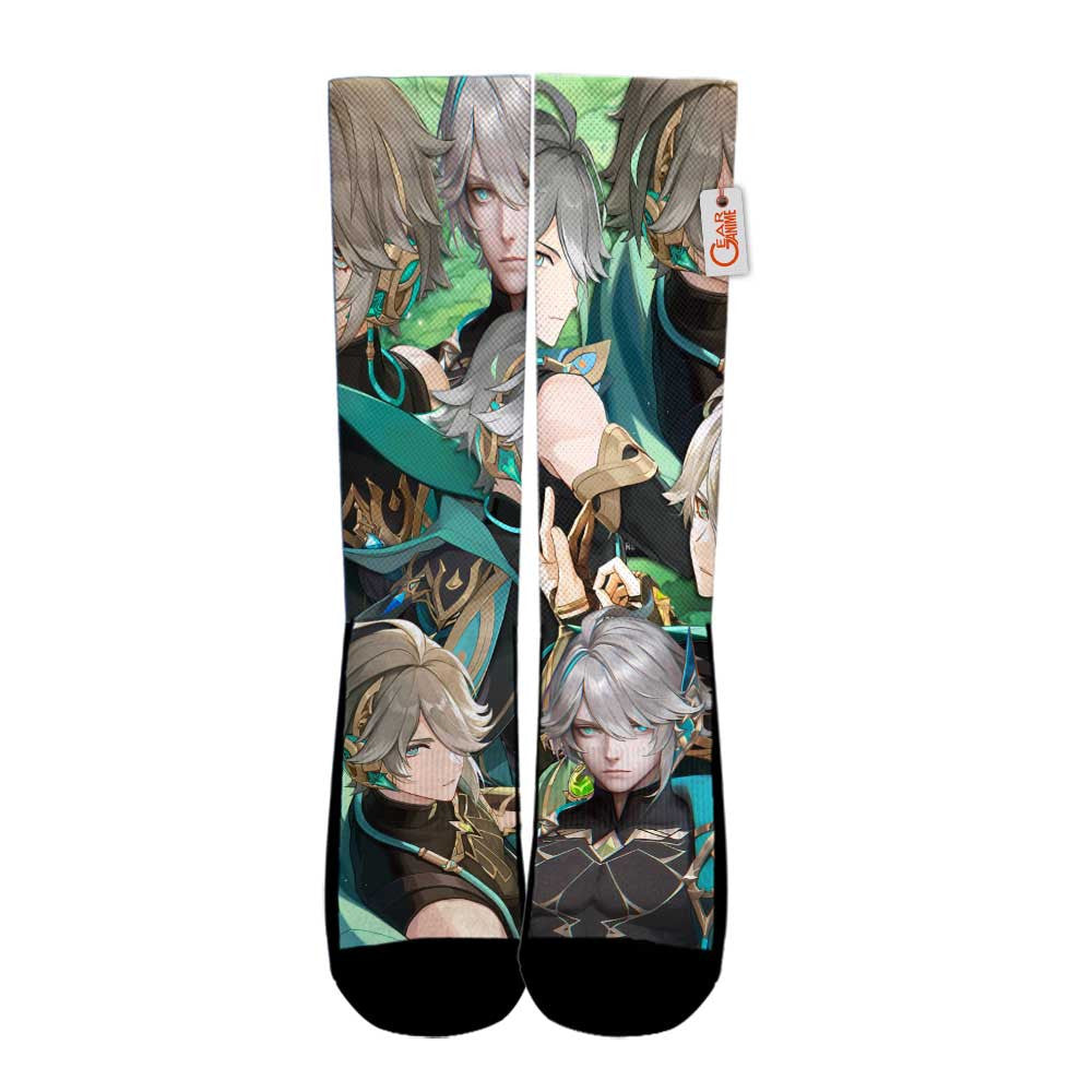 Alhaitham Genshin Impact Game Socks - FREE with shoes order