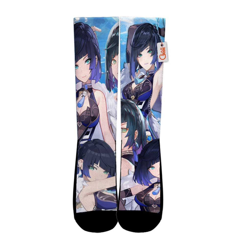 Yelan Genshin Impact Game Socks - FREE with shoes order