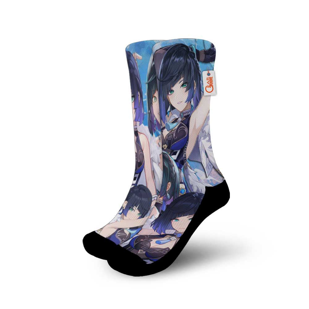 Yelan Genshin Impact Game Socks - FREE with shoes order
