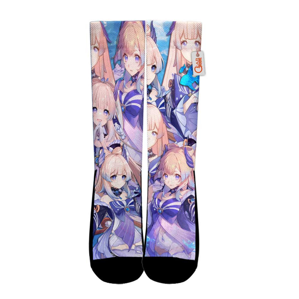 Sangonomiya Kokomi Genshin Impact Game Socks - FREE with shoes order
