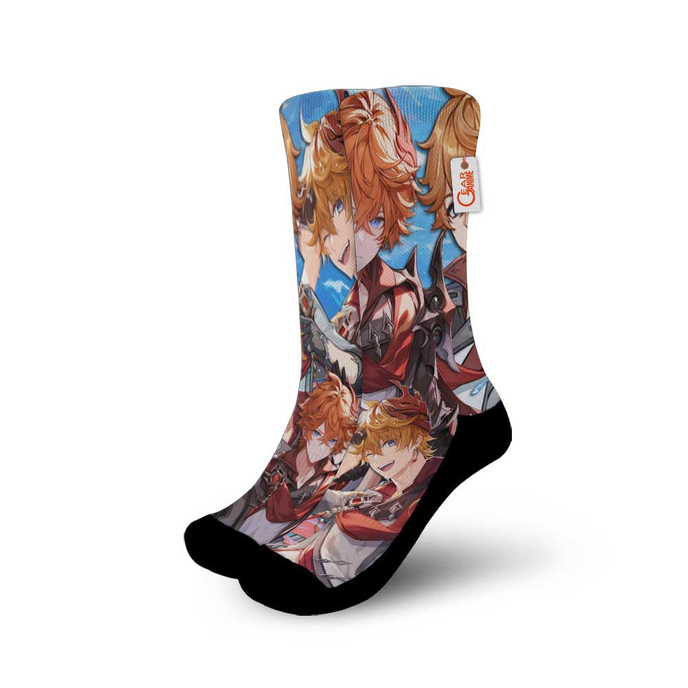 Tartaglia Genshin Impact Game Socks - FREE with shoes order