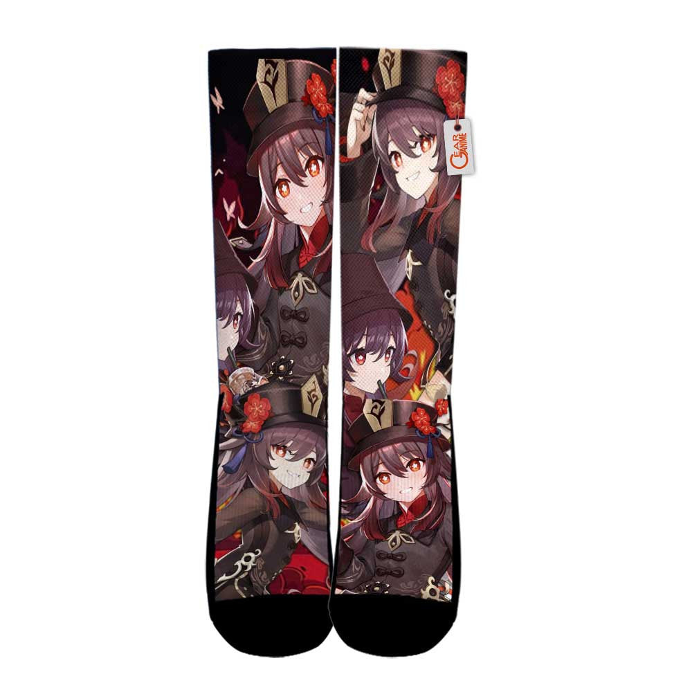 Hu Tao Genshin Impact Game Socks - FREE with shoes order