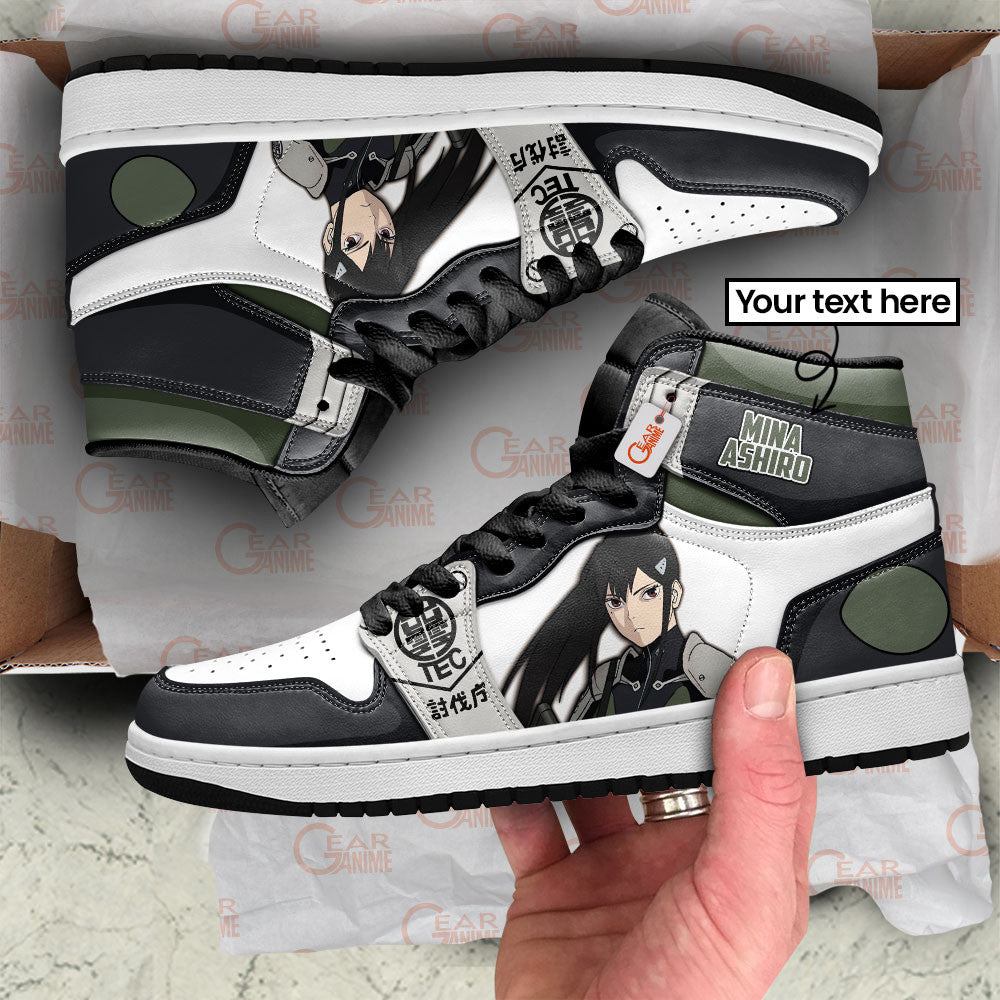 Kaiju No. 8 Mina Ashiro Personalized High-Top Sneakers