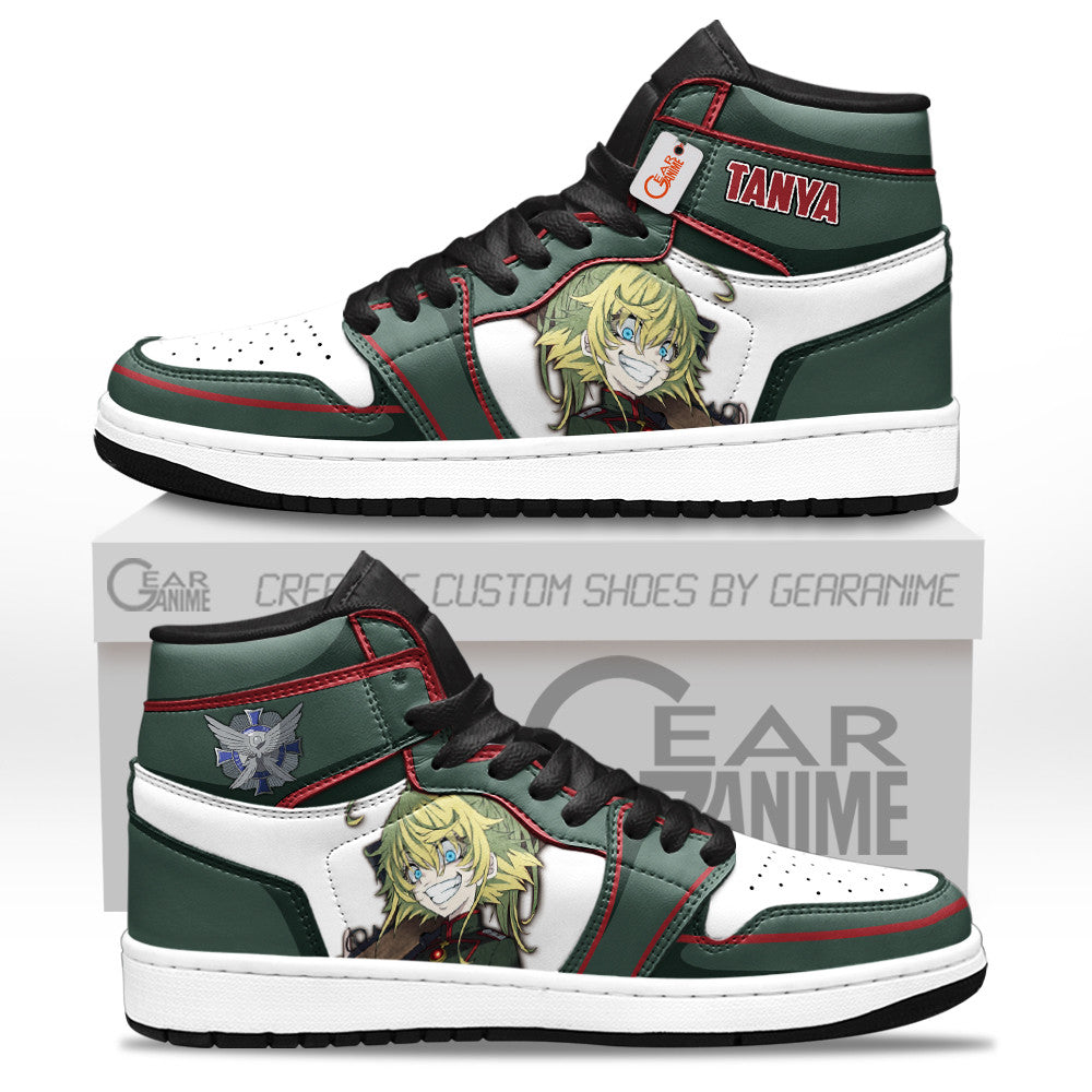 Saga Of Tanya The Evil Von Degurechaff Tanya Personalized High-Top Sneakers