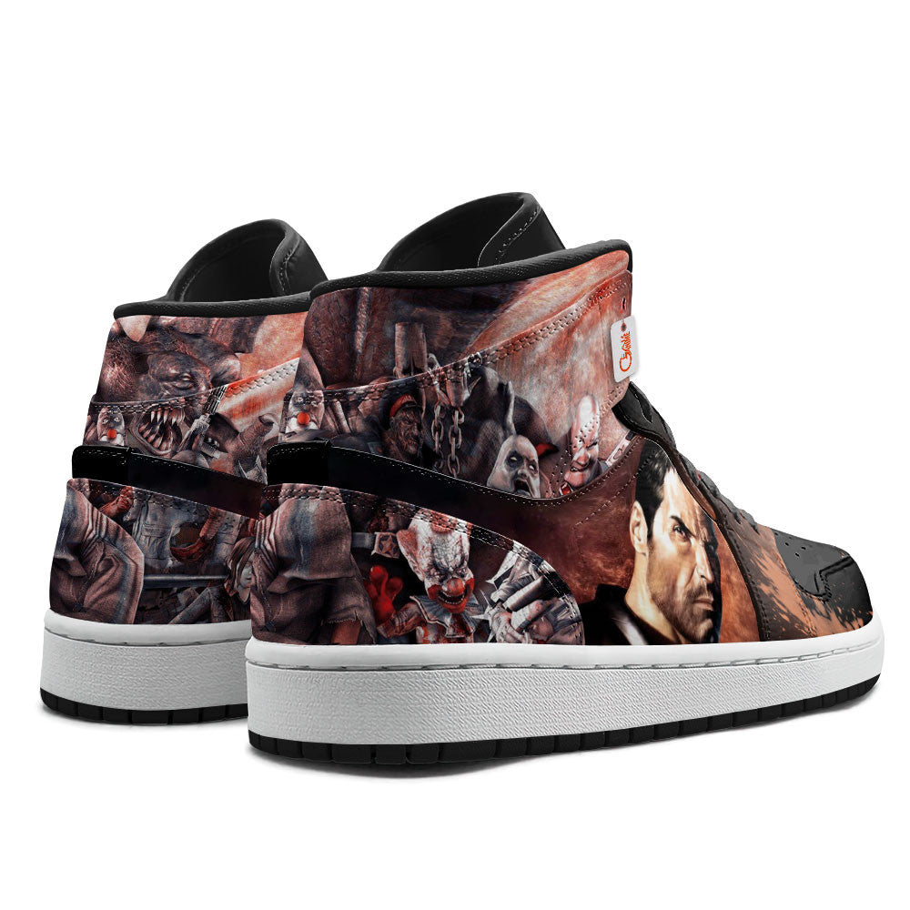 Painkiller Personalized High-Top Sneakers Gaming Custom