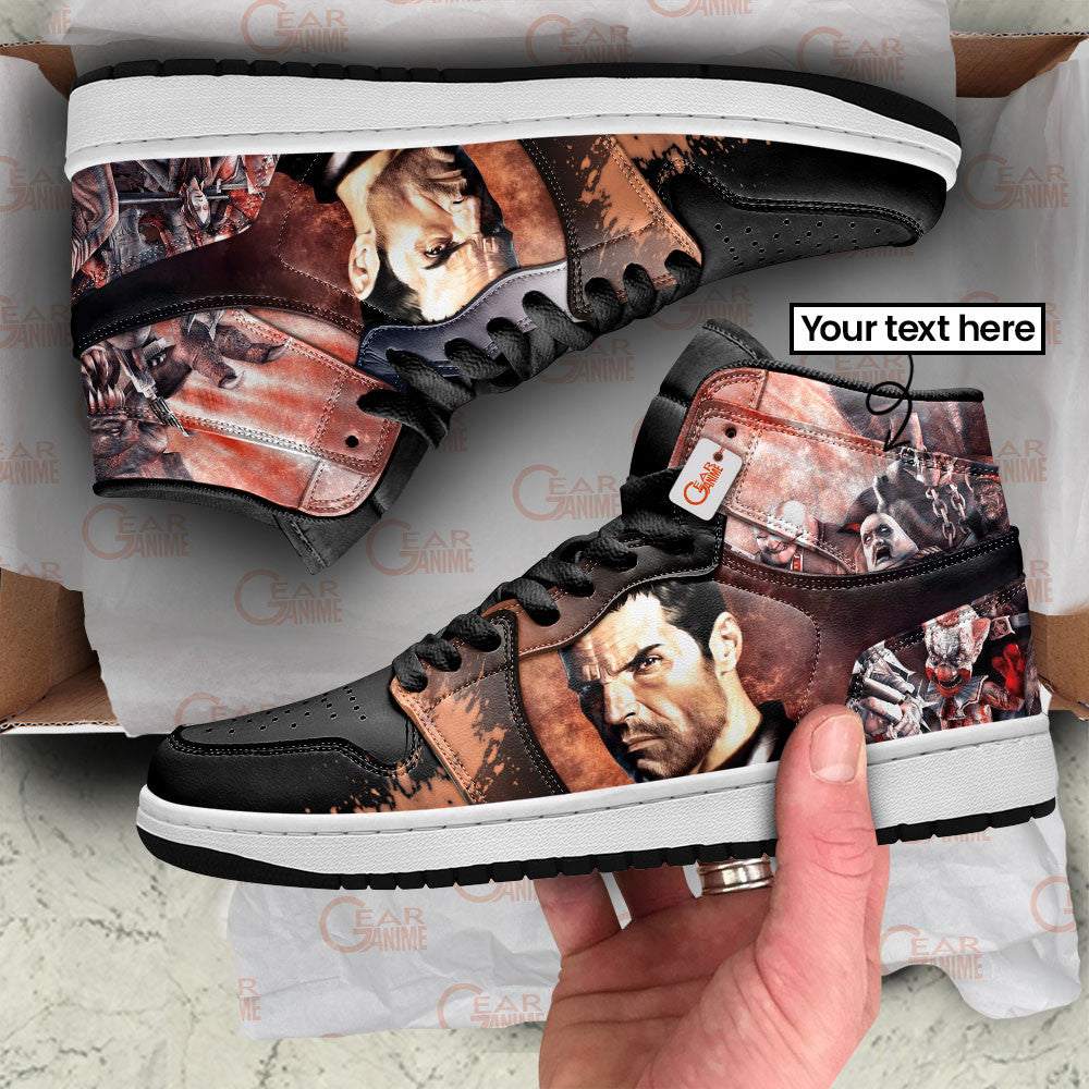 Painkiller Personalized High-Top Sneakers Gaming Custom