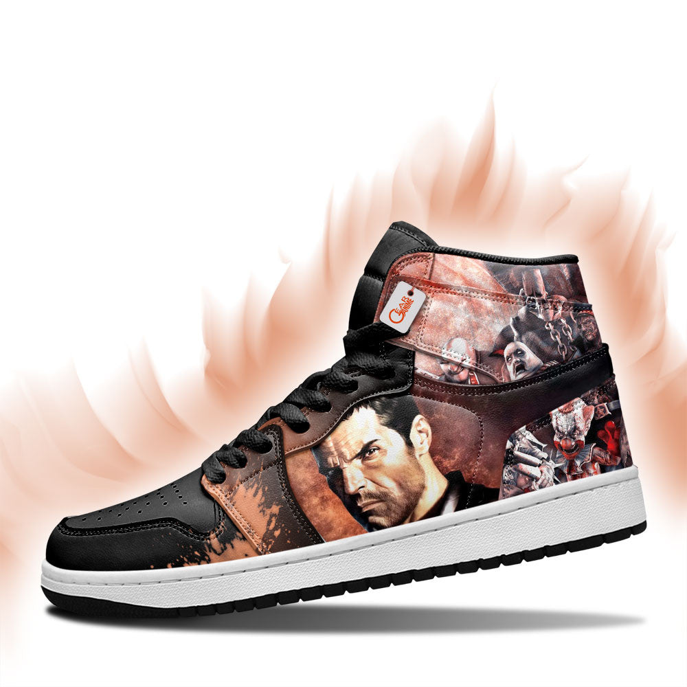 Painkiller Personalized High-Top Sneakers Gaming Custom