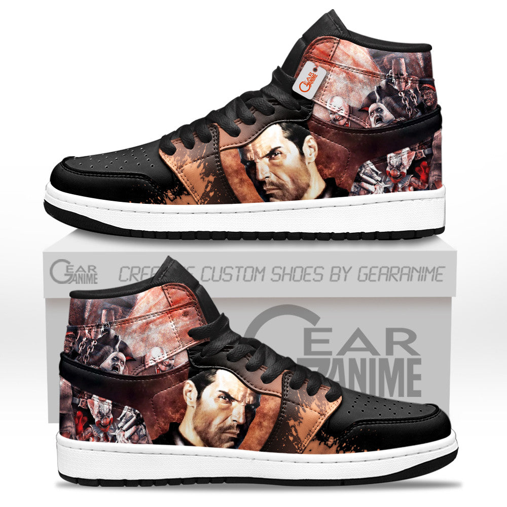 Painkiller Personalized High-Top Sneakers Gaming Custom