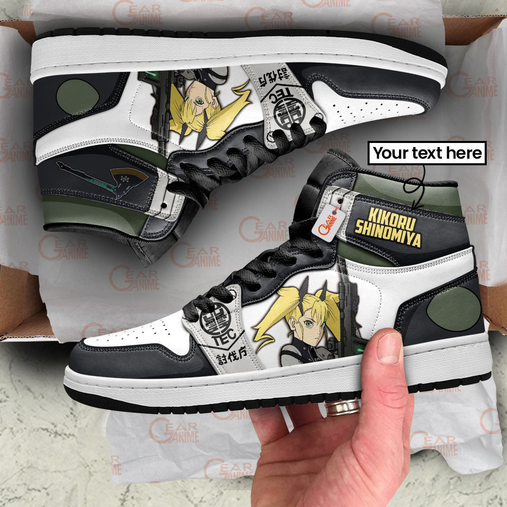 Kaiju No. 8 Kikoru Shinomiya Personalized High-Top Sneakers