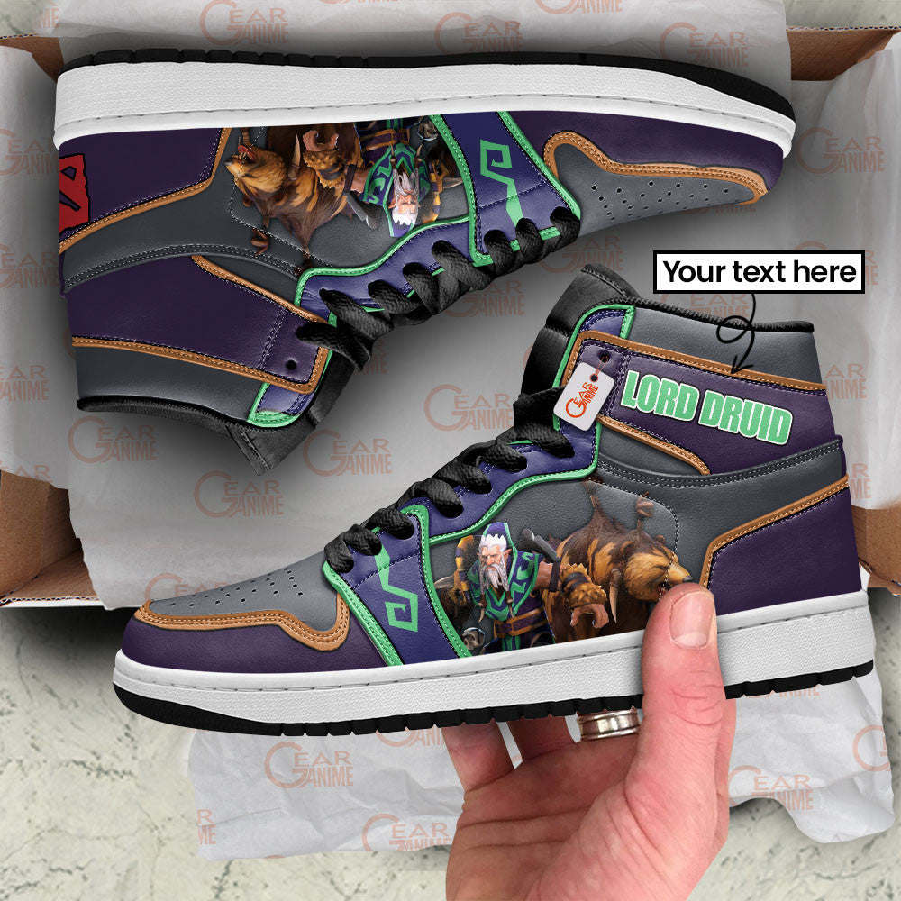Dota 2 Lone Druid Personalized High-Top Sneakers