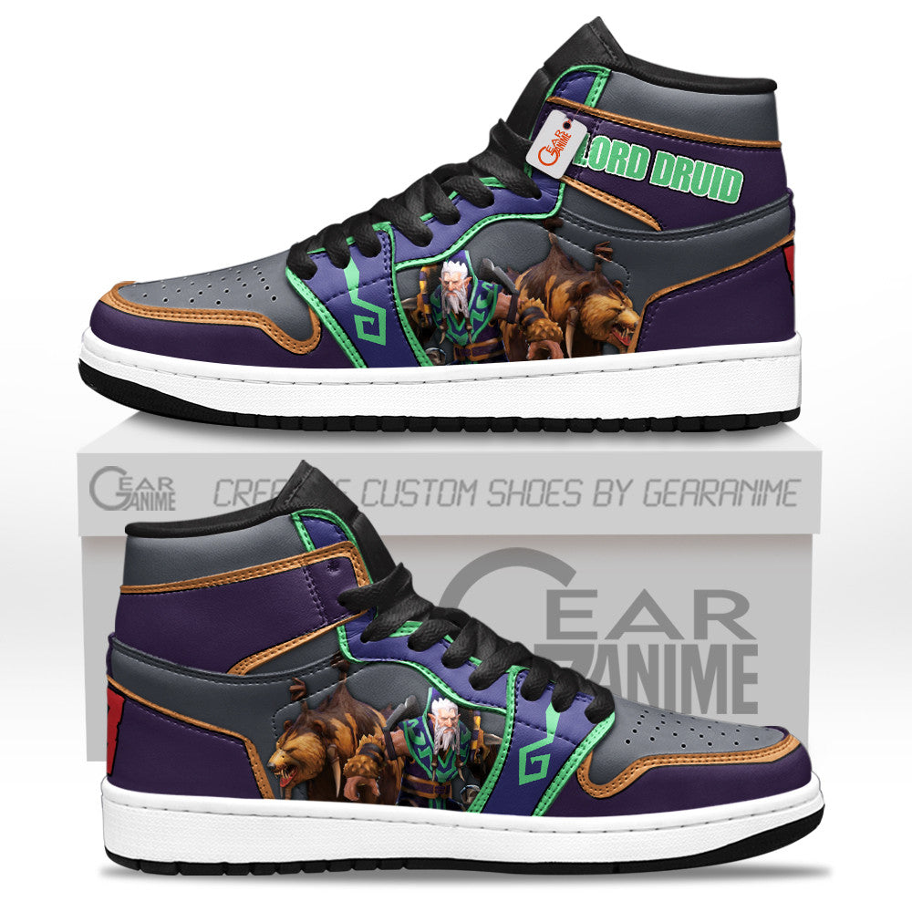 Dota 2 Lone Druid Personalized High-Top Sneakers