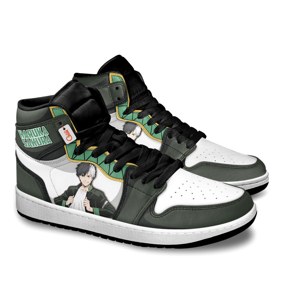 Wind Breaker Haruka Sakura Personalized High-Top Sneakers