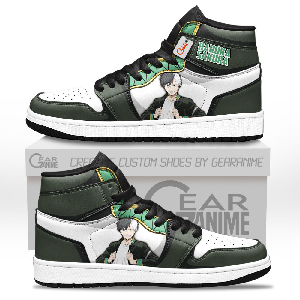Wind Breaker Haruka Sakura Personalized High-Top Sneakers