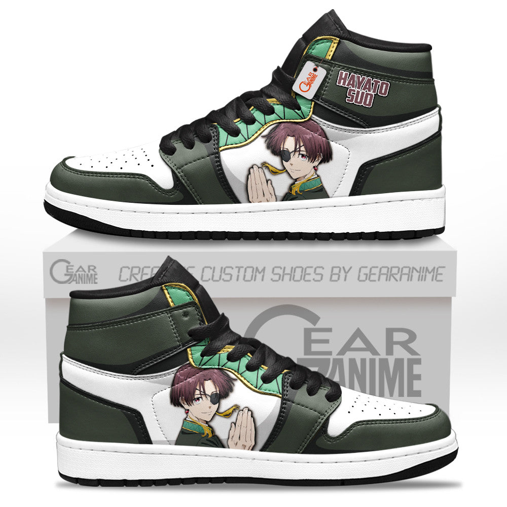 Wind Breaker Hayato Suo Personalized High-Top Sneakers
